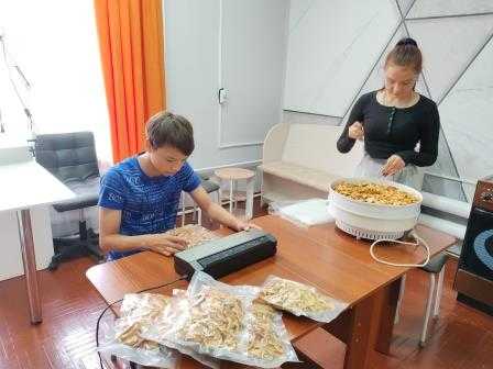 Сбо яблок для участников СВО