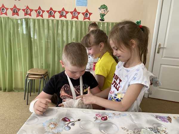 Занятие с медсестрой