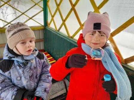 Игры и наблюдения на прогулке
