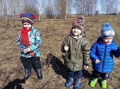 Прогулка в весенний лес