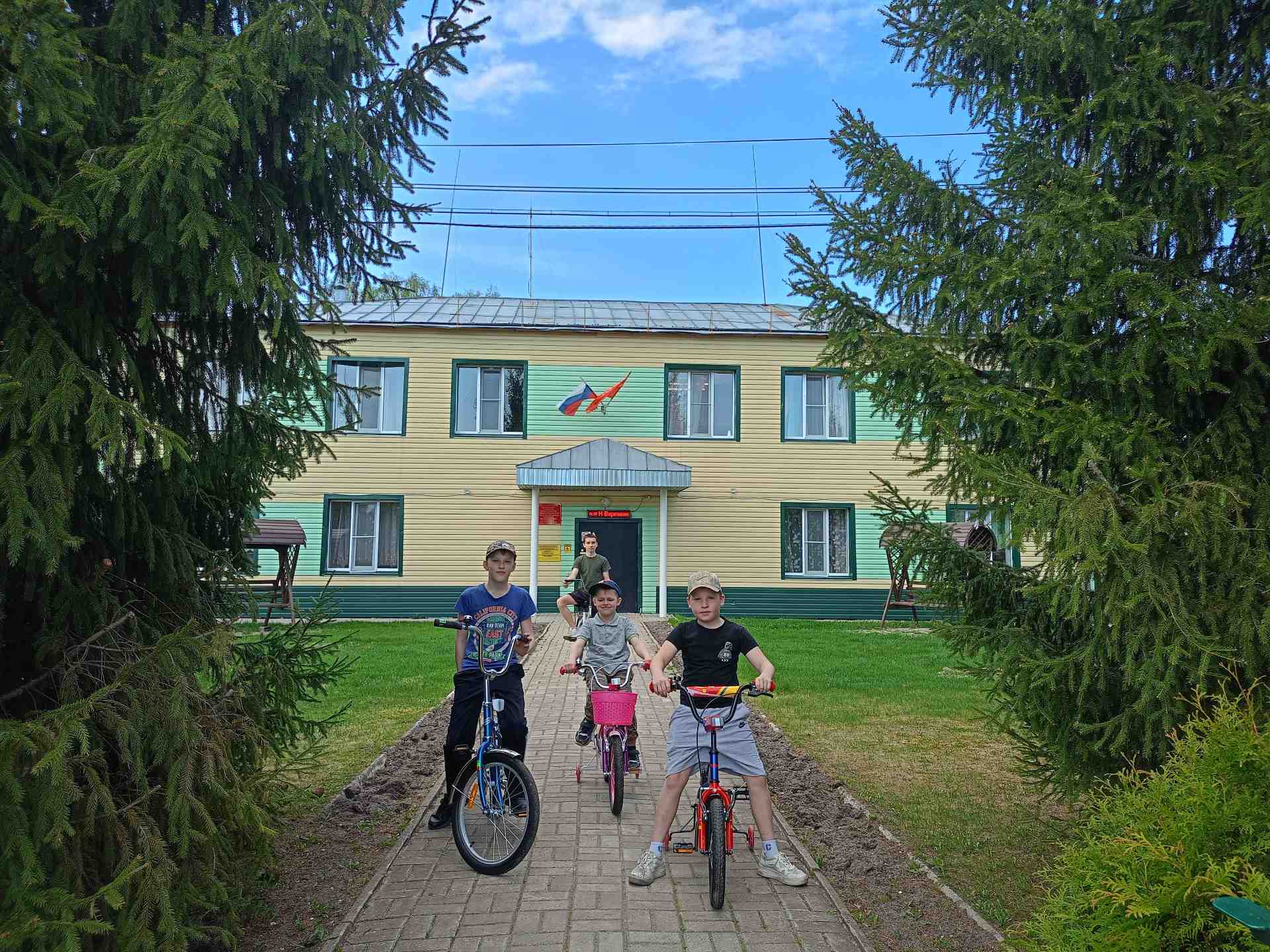 Благодарность за спонсорскую помощь! 