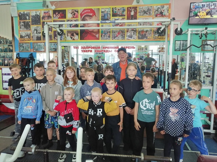 Экскурсия в спортивный клуб 