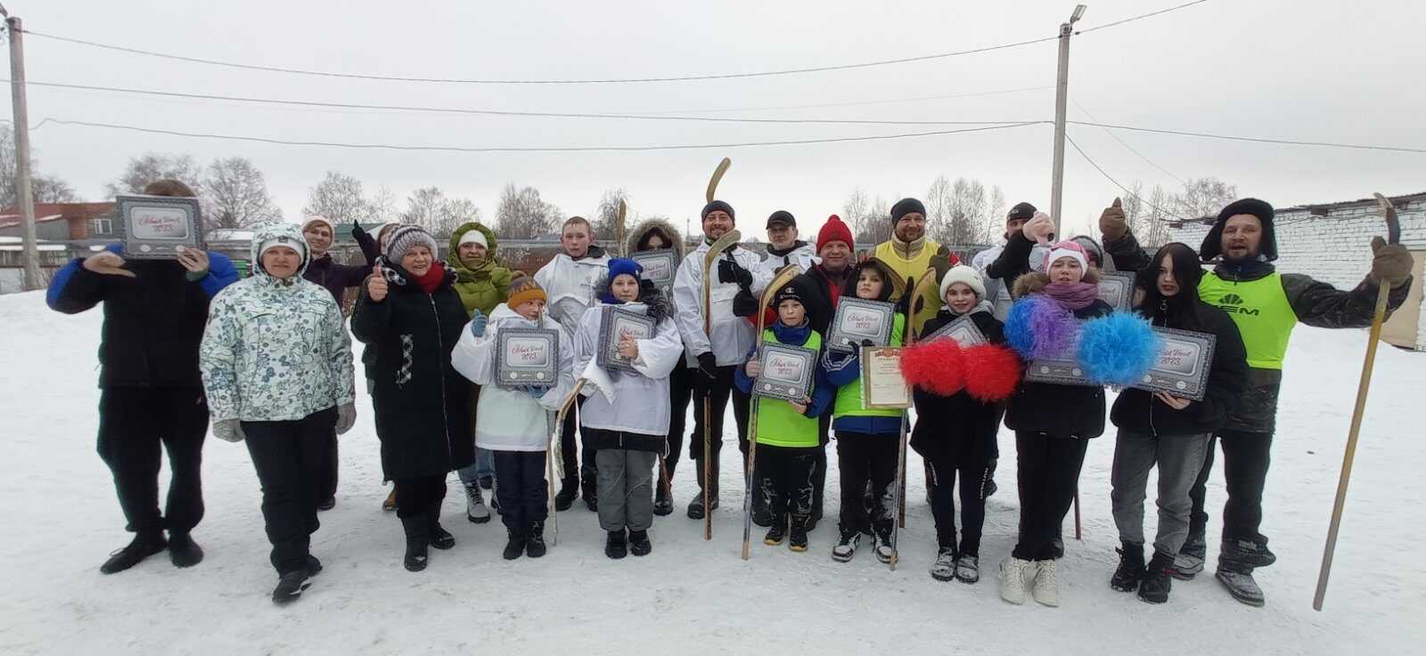Товарищеский хоккейный матч