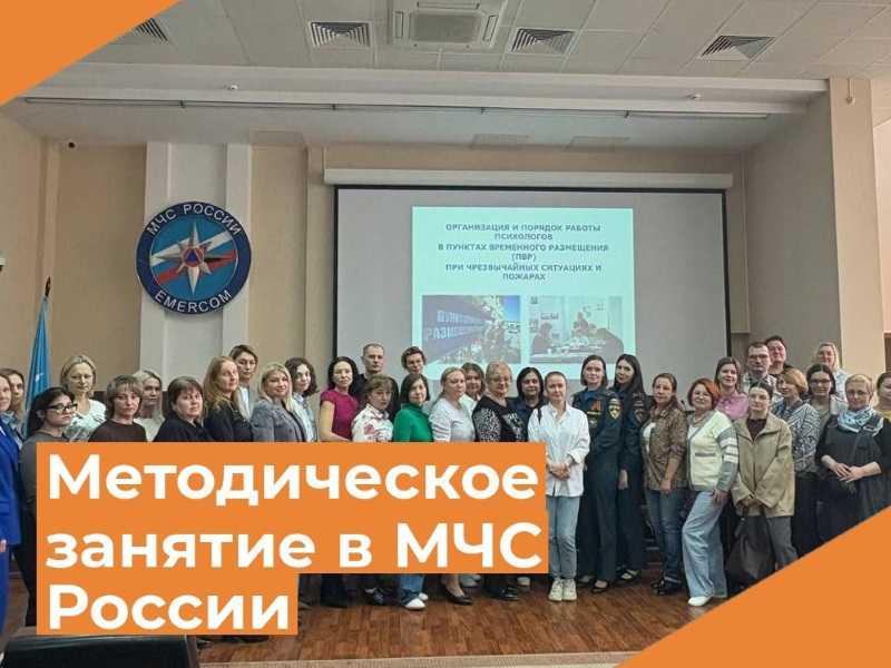 Методическое занятие для психологов в ГУ МЧС