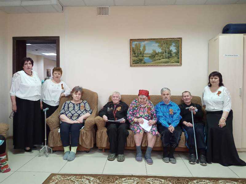 Концерт посвещенный Дню Победы.