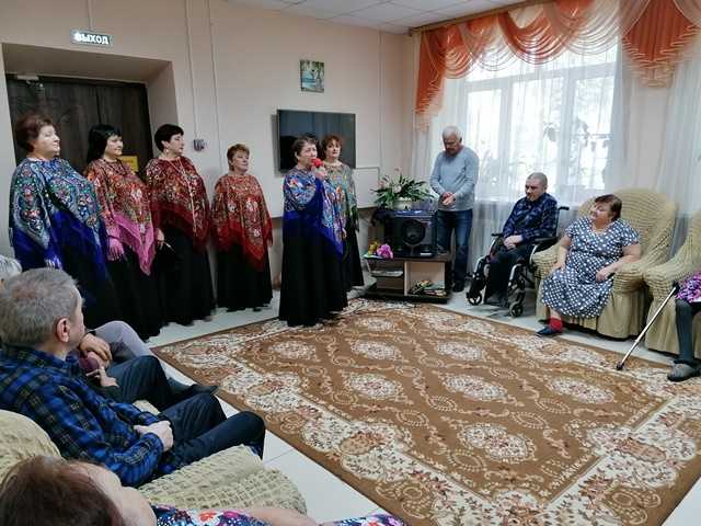 Концерт посвещенный Дню пожилого человека.