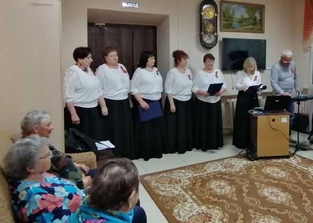 Концерт, посвященный Дню Победы.
