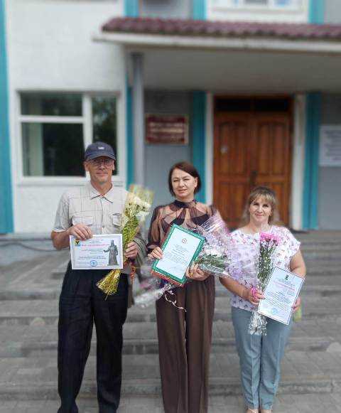 Награждение в честь праздника Дня социального работника.