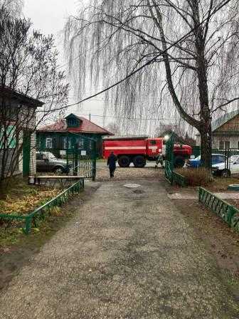 Пожарная тренировка