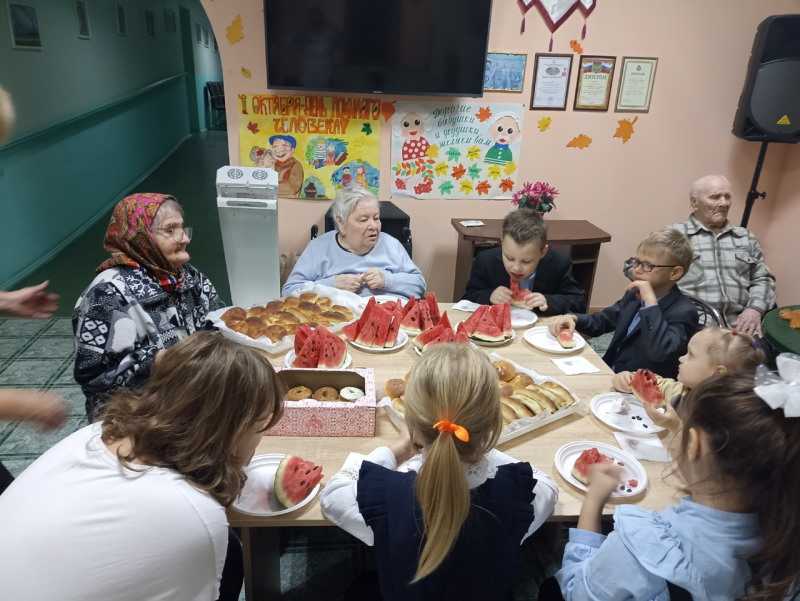 Вот и ещё одно приятное событие произошло в нашем доме-интернате!