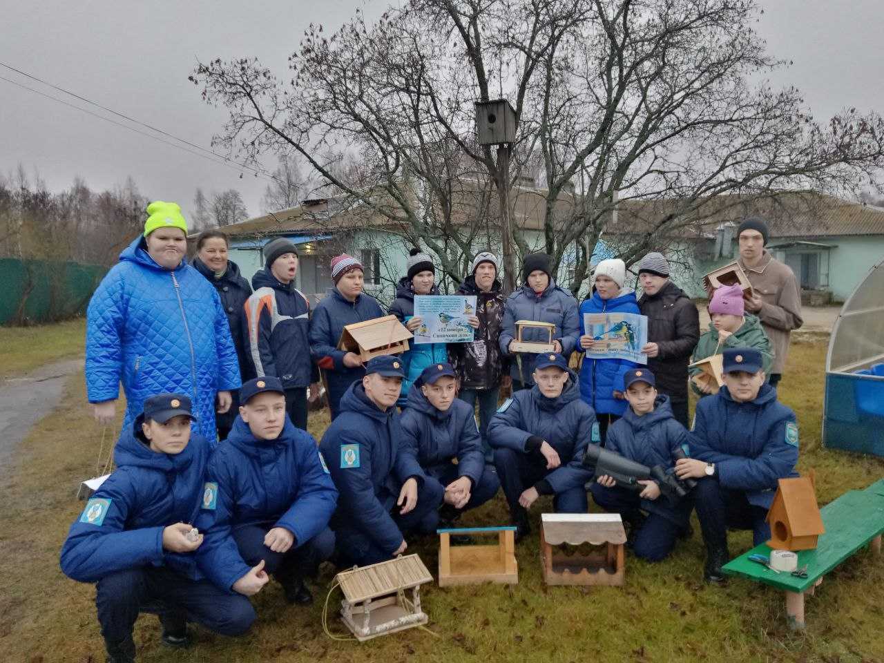 Добрая традиция заботы о пернатых друзьях.